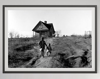 Vintage Black Americana Photo Print: African American Children (Digital Download)
