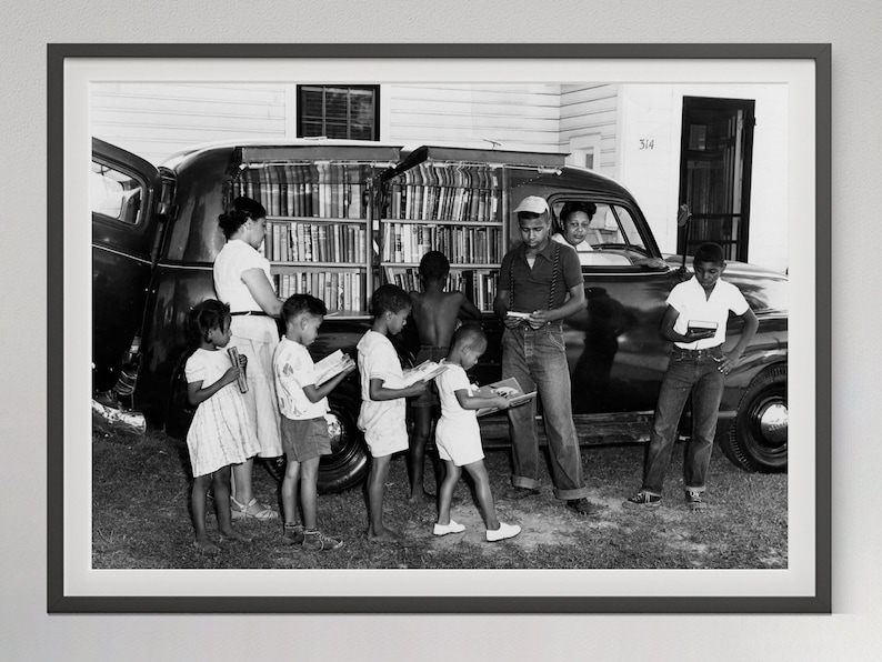 African American Children Photo Print Black and White - Etsy