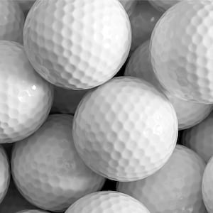 Golf Balls Print, Black and White, Vintage Golf Poster, Golf Printable Wall Art, Teen Boys Room Decor, Digital Download, Golf Lovers Gifts