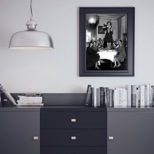 Women Drinking Wine Print, 1920, Prohibition Ends Poster, Black and White, Cocktail Wall Art, Feminist Print, Alcohol Poster, Bar Cart Decor