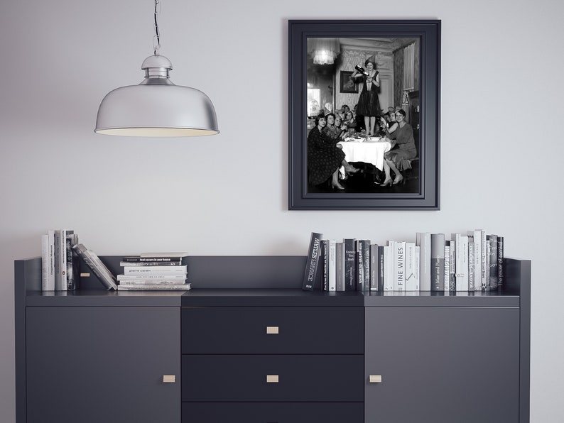 Women Drinking Wine Print, 1920, Prohibition Ends Poster, Black and White, Cocktail Wall Art, Feminist Print, Alcohol Poster, Bar Cart Decor