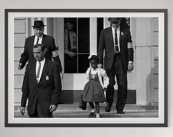 Ruby Bridges Photo Print: Black History Feminism Gift (Digital Download)