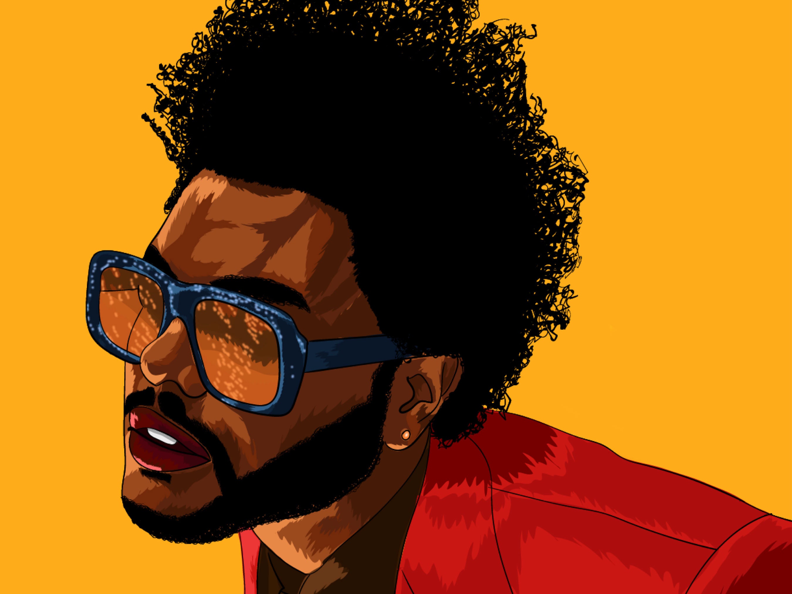 The Weeknd Poster After Hours The Weeknd Wall Art The Weeknd Etsy