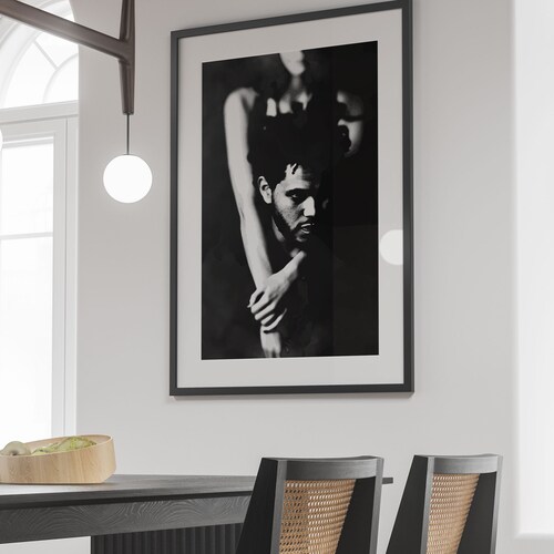 Download The Weeknd Trilogy XO Poster, The Weeknd Prints, The Weeknd Wall Art, The Weeknd, The Weeknd Merch, Black And White Weeknd Portrait