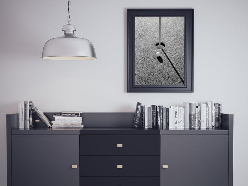 Golf Ball Print, Black and White, Vintage Golf Poster, Golf Printable Wall Art, Teen Boys Room Decor, Digital Download, Golf Lovers Gifts