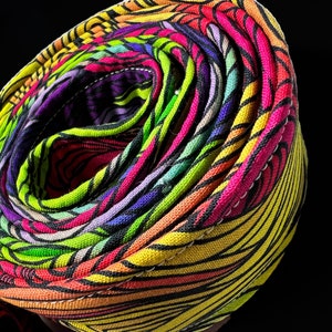 Colorful Wave Trip Dog Leash - Pet Scarf