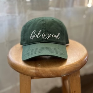 God is good Cap | Hat | Christian Hat | Faith | Pray | Bible Verse | Inspirational Hat | Gift for Her | Positive | Beach Hat
