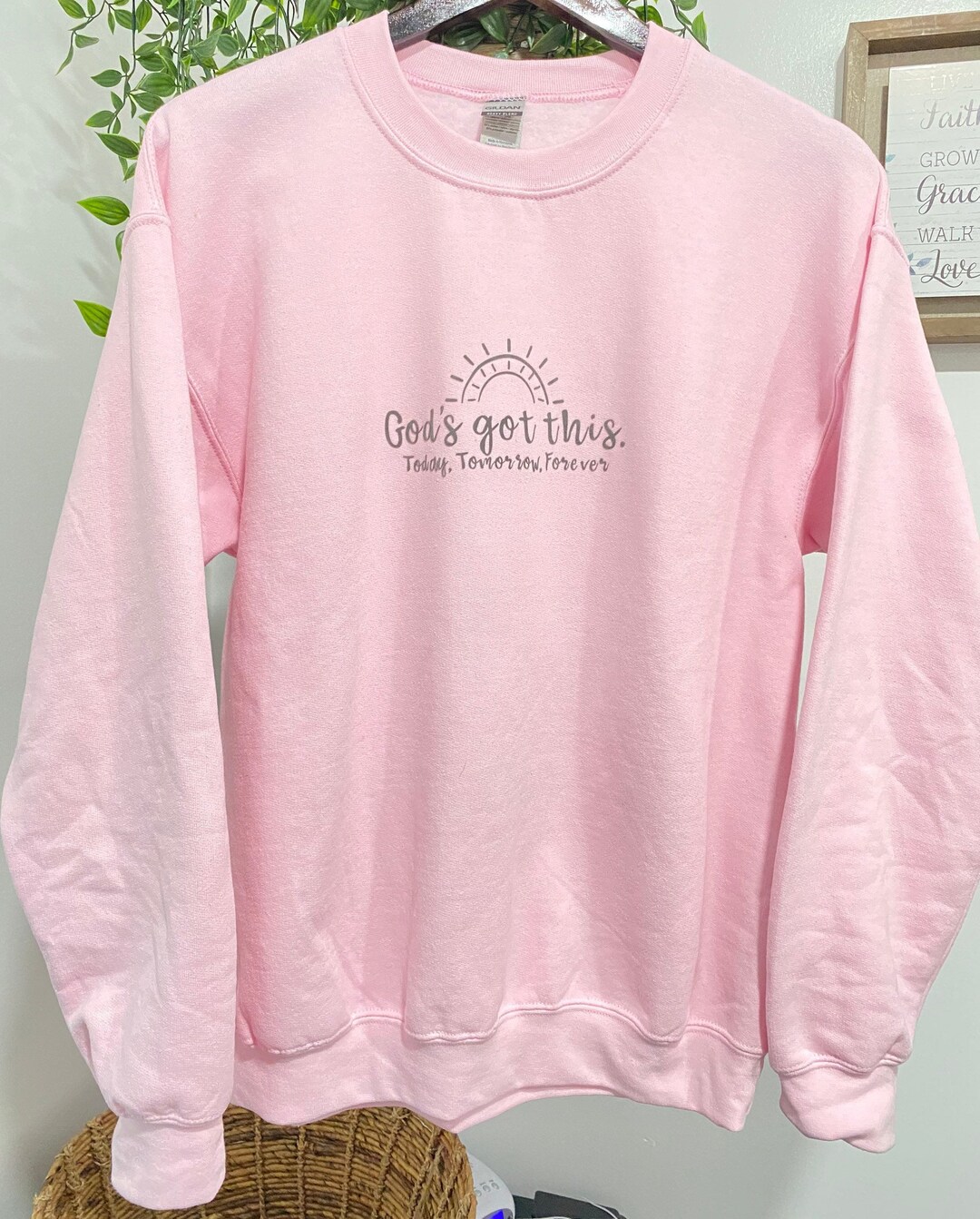 God's Got This Grace Sweatshirts Pullover Sweatshirt - Etsy
