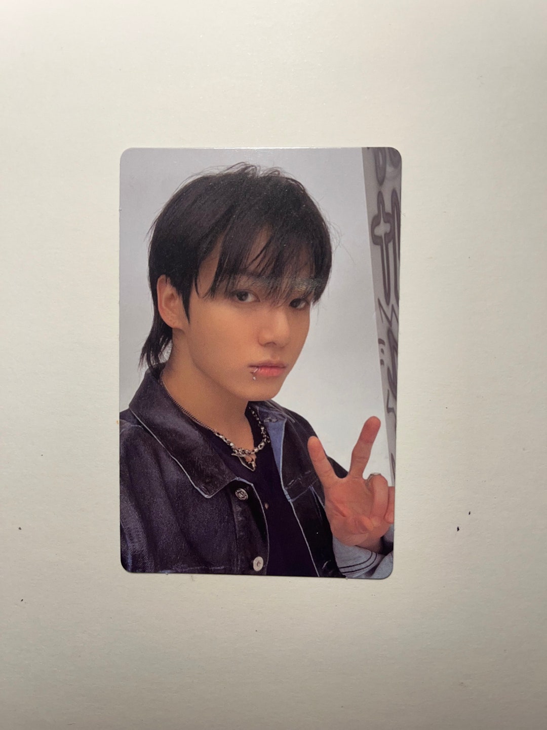 Jungkook Golden Photocard Weverse Ver. Etsy Jungkook Golden Photocard Weverse Ver. Etsy