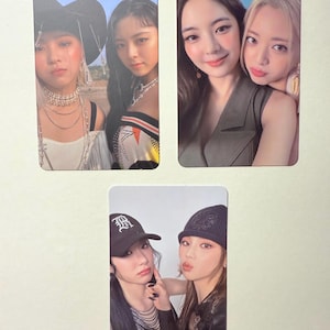 ITZY unit photocards