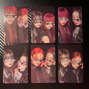 Itzy Born to Be unit official photocard