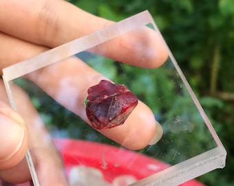 Red Spinel Crystal Specimen: Genuine Gem from Vietnam