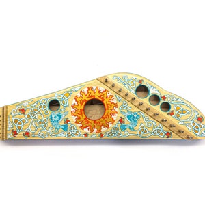 Compact Psaltery &quot;Kievan Rus&quot; 12 strings (Lyre Harp  Zither) handmade craft musical gift