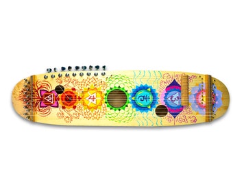 GuTar® – Handmade Sitar Lyre with Chakra Painting (432 Hz)