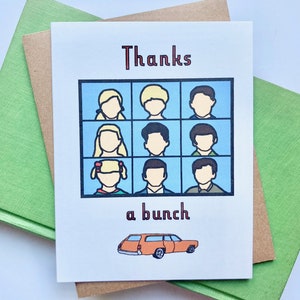 Thank a Bunch Brady Bündel Dankeskarte, individuell oder 5er Set