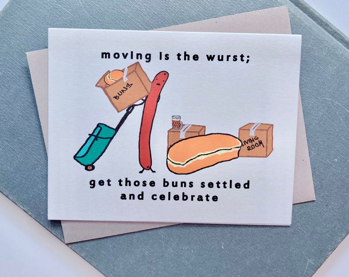 New Home Card, Personalised New Home Card, Moving House Card ...