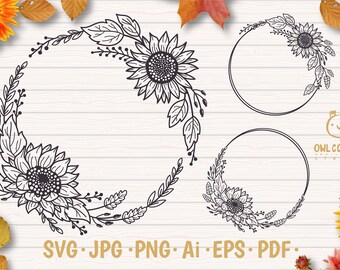 Free Free 253 Sunflower Garland Svg SVG PNG EPS DXF File