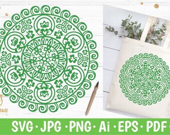 Download Irish Mandala Etsy