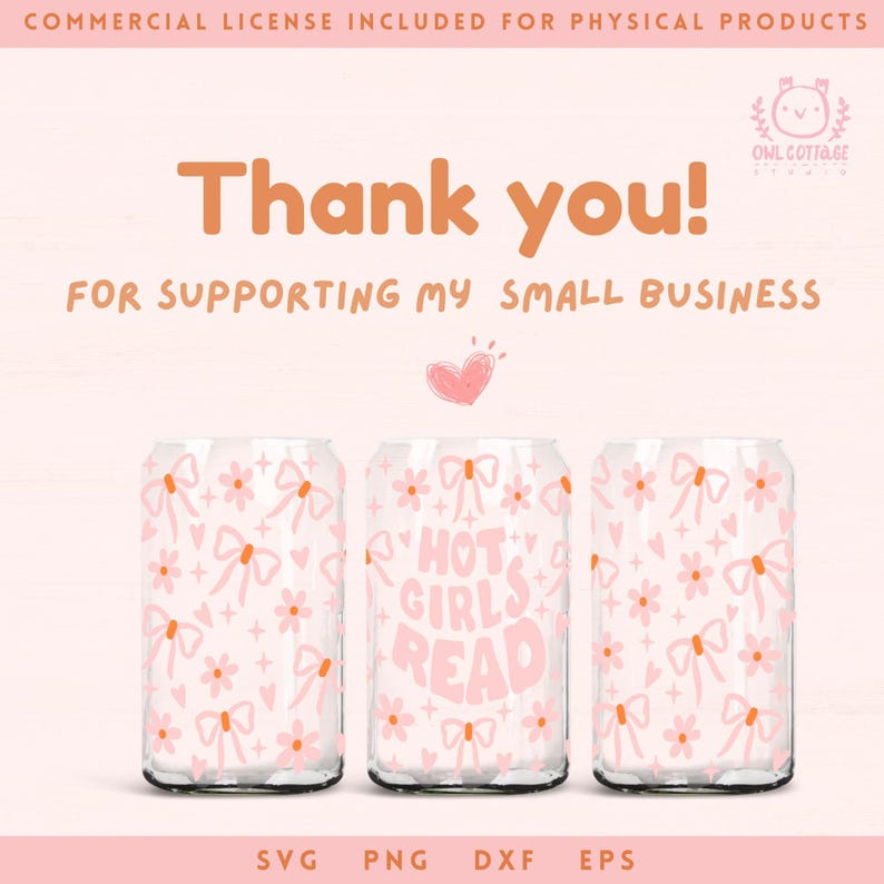 Hot Girls Read, Book Lovers SVG, Coffee Lovers SVG, PNG, Bookish Girl Glass Can Wrap, Halloween 16oz Libbey Glass Svg, Halloween Glass Cup Svg, Books Libbey Glass 16oz Cut File, Fall Can Glass Svg
Trendy Fall Design, Cute Cup Wrap for UV DTF