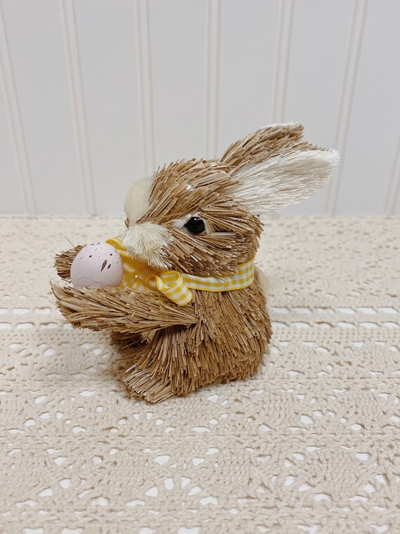 Natural Straw bunnies Newborn Photography Props Newborn Etsy