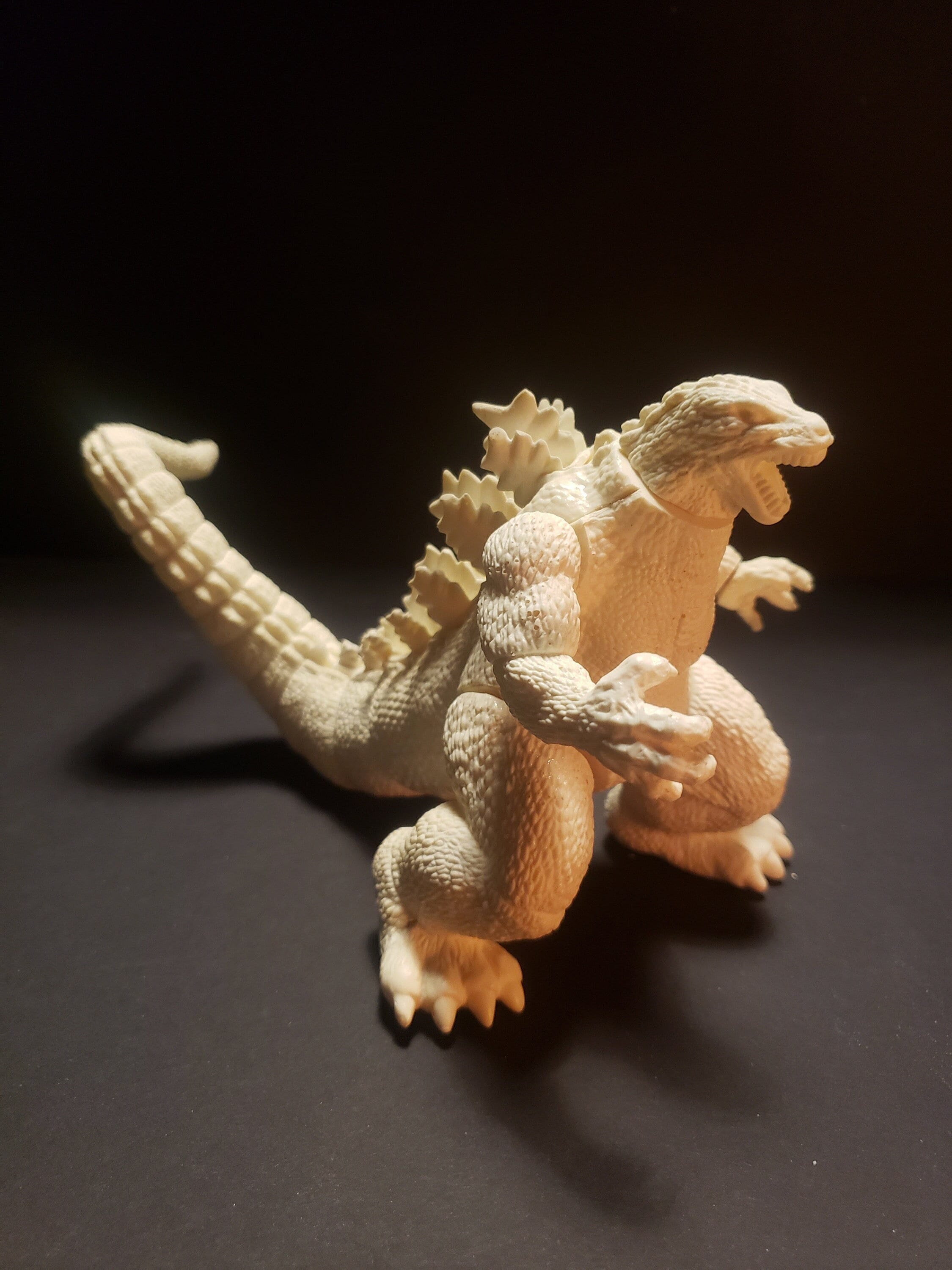 OG　ドジャースタジアム　ミニチュアフィギュア Trendmasters Unproduced Doom Island Godzilla Resin Recast - Etsy
