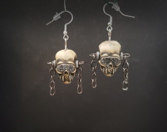 Megadeth Handmade Resin Earrings