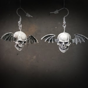 Avenged Sevenfold Deathbat Earrings