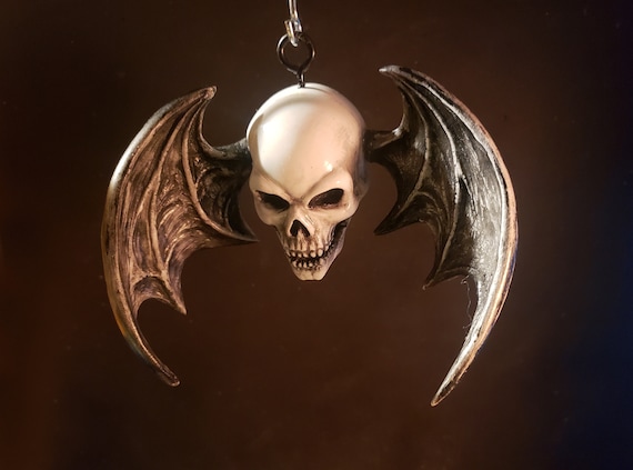 The Advent Sketched for Life 新品 デッドストック Avenged Sevenfold Deathbat Handmade Resin Ornament - Etsy