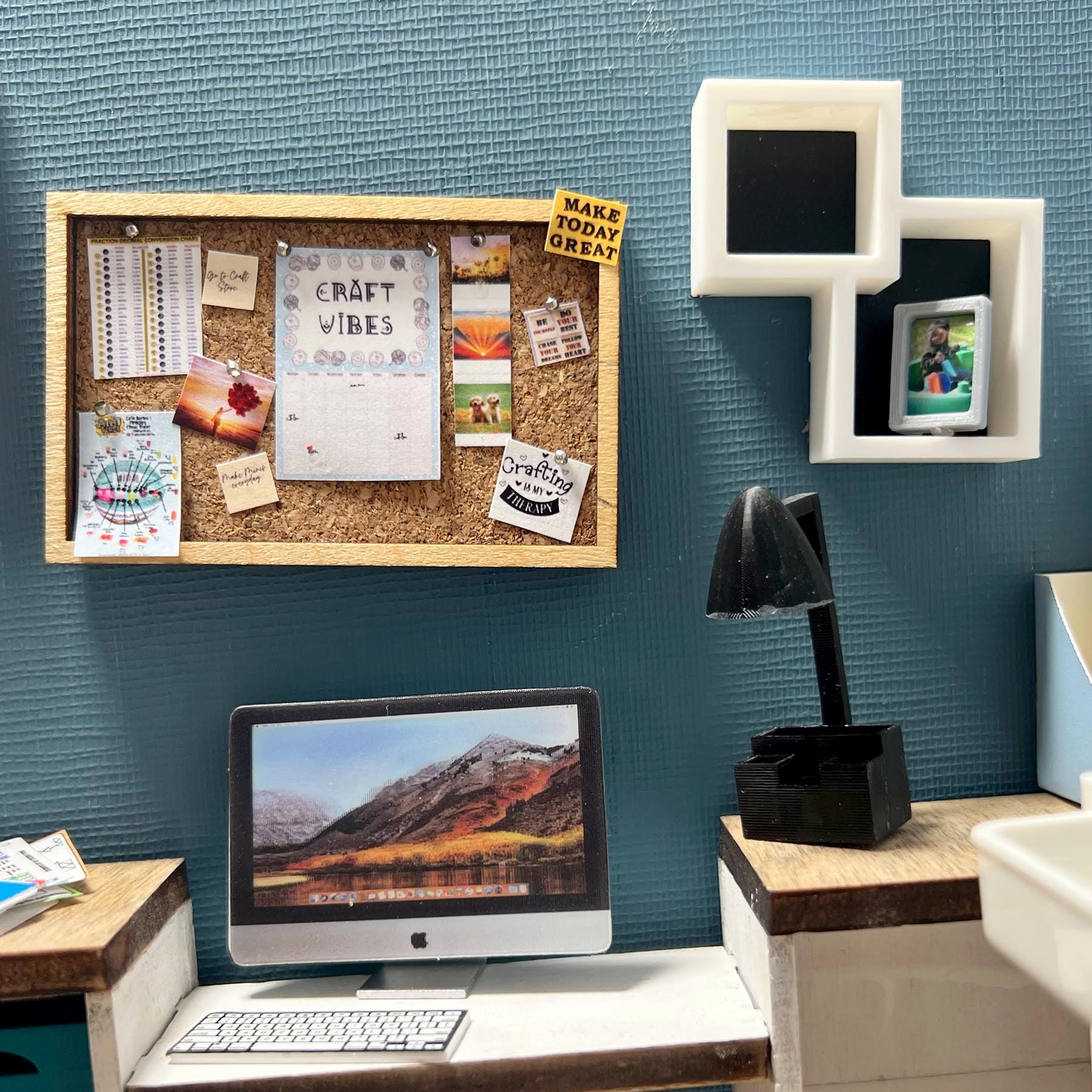 Miniature Office Essentials | Miniature Office Supplies | Dollhouse ...