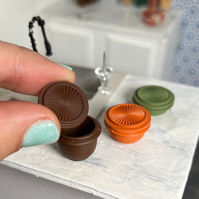 Miniature Tupperware Bowl Set With Lids Vintage 112 Scale Etsy