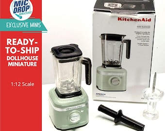 Miniature Blender with Box 1:12 Scale for Dollhouses