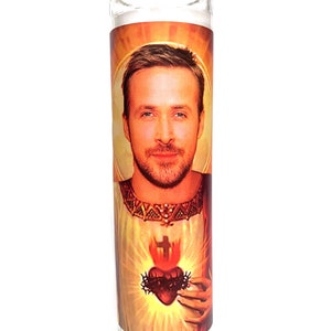 Ryan Reynolds Celebrity Prayer Candle - Funny Saint Candle - 8 inch Glass  Prayer Votive - 100% Handmade in USA - Novelty Celebrity Gift