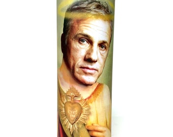 Christoph Waltz Parody Devotional Prayer Saint Candle