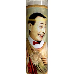Paul Reubens Pee Wee Parody Devotional Prayer Saint Candle