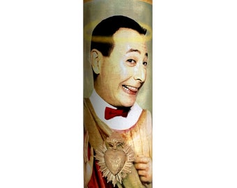 Paul Reubens Pee Wee Parody Devotional Prayer Saint Candle