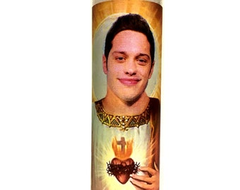 Pete Davidson (SNL) Parody Devotional Prayer Saint Candle