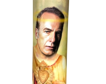 Saul Goodman Parody Devotional Prayer Saint Candle