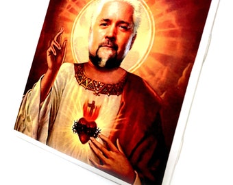 Saint Guy Fieri Refrigerator Magnet