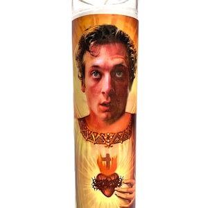Jeremy Allen White - The Bear Parody Devotional Prayer Saint Candle