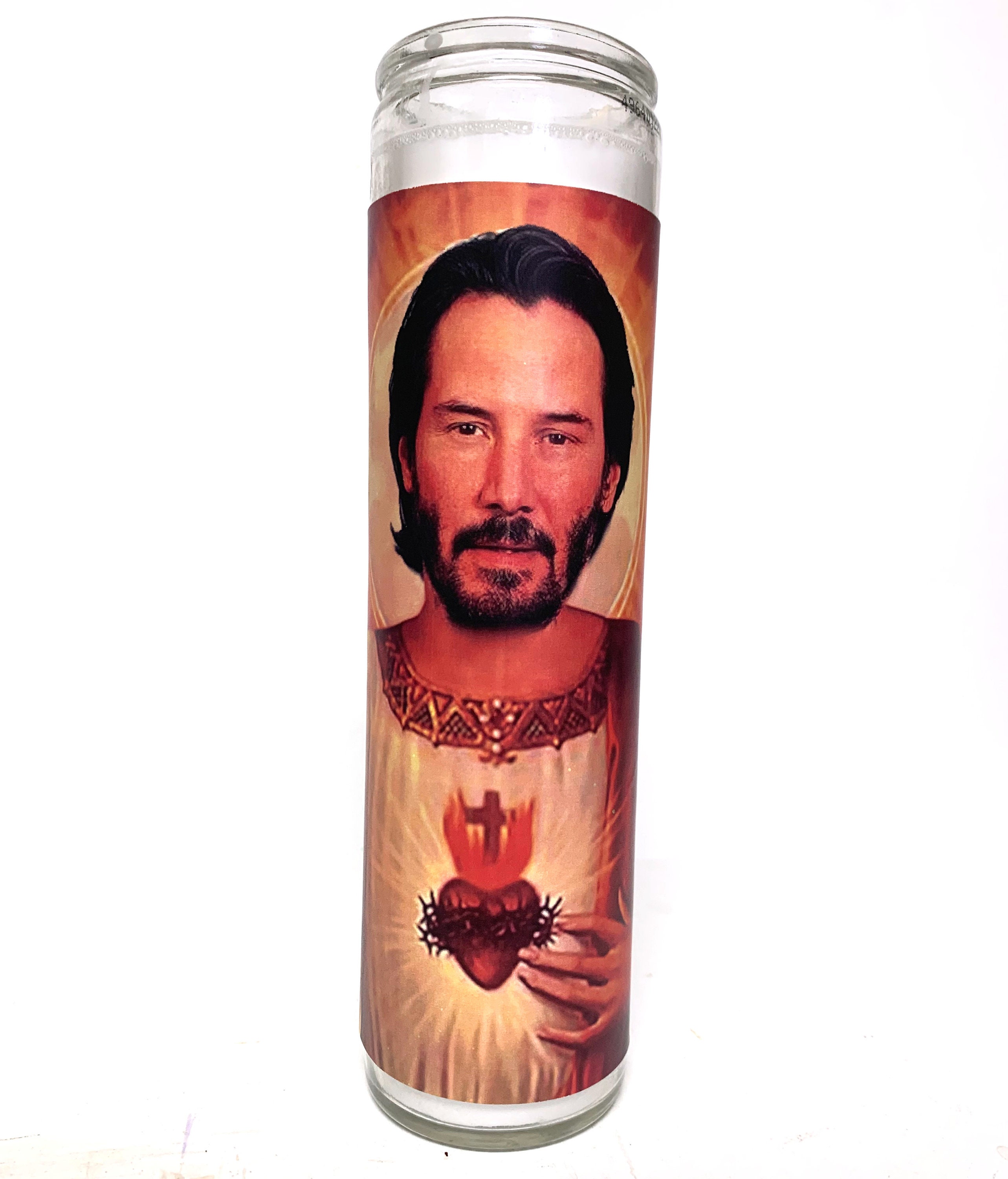 Keanu Reeves John Wick Parody Devotional Prayer Saint Candle