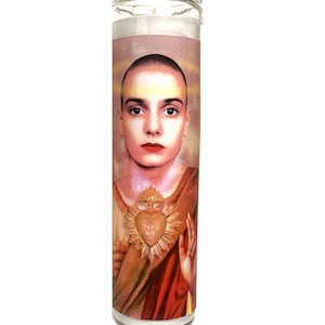 Sinéad O&#39;Connor Parody Devotional Prayer Saint Candle