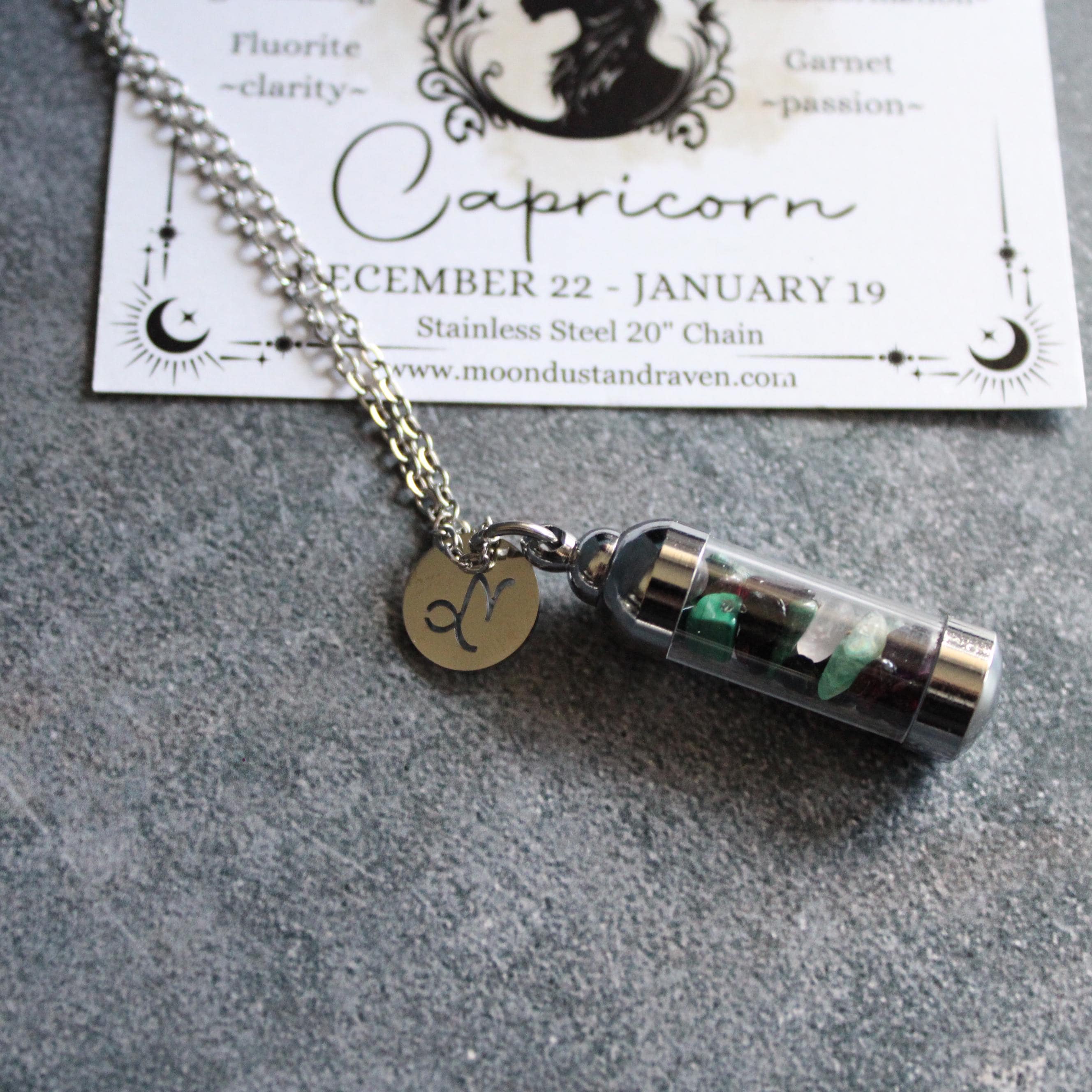 Charme Capricorne En Argent Sterling Vintage - Poids 2,3 G, Signe Du Zodiaque