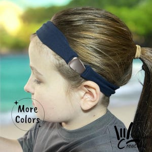 Baha/ponto/adhear/retention headband/kids soft headband/Baha cochlear/hearing Accessories/solid color/bone conduction/softband