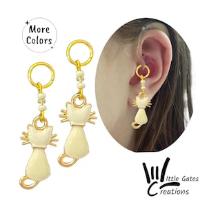 Tube earring/Hearing aid charm/hearing aid jewelry/hearing aid tube earring/hearing aid accessories /jewelry for hearing aid tube/girls gift