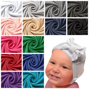 CUSTOM SIDE BOW Cap/mesh side/Pilot Cap/Hearing aid/Cochlear/implant/Hat/bonnet/retention/Hoh/color/solid/