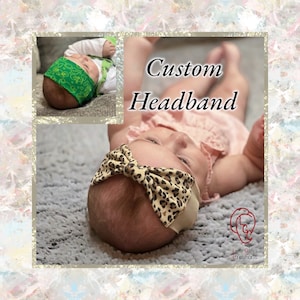 CUSTOM Headband/Deaf/HOH/Hearing Aid/Cochlear/Implant/mesh/Headband/kids/baby/boy/girl/retention/processor