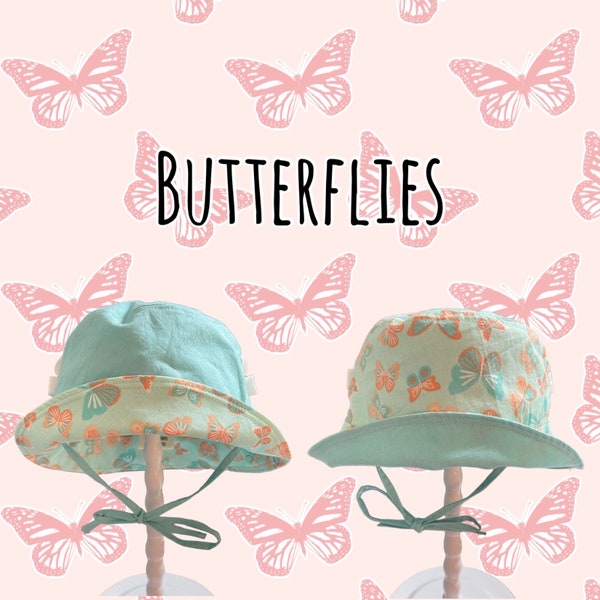 Butterfly/Bucket Hat/kids