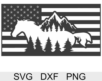 Free Free American Flag Horse Svg 427 SVG PNG EPS DXF File