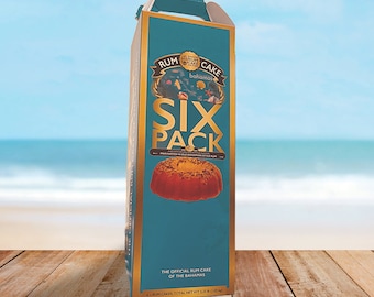 Bahamas Rum Cake Factory - 4 oz Six Pack