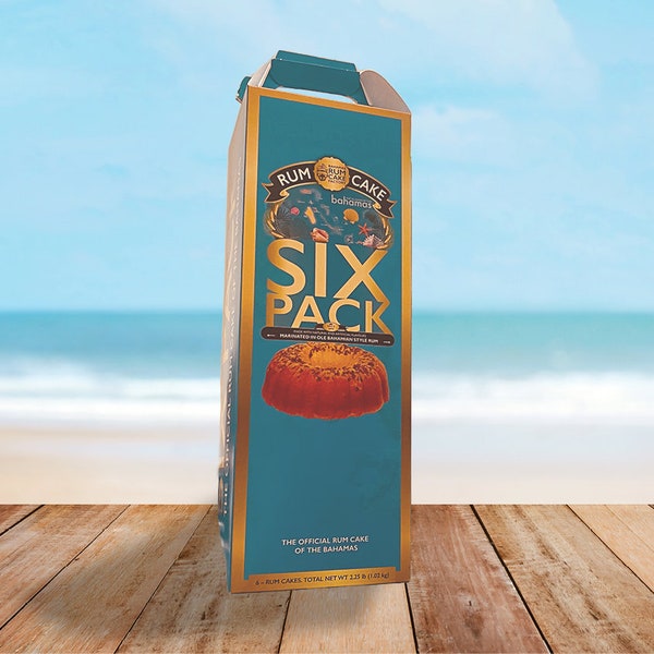 Bahamas Rum Cake Factory - 4 oz Six Pack